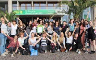 Vokalconsort des Berliner Mädchenchores beim Deutschen Chorwettbewerb in Freiburg: 2. Preis