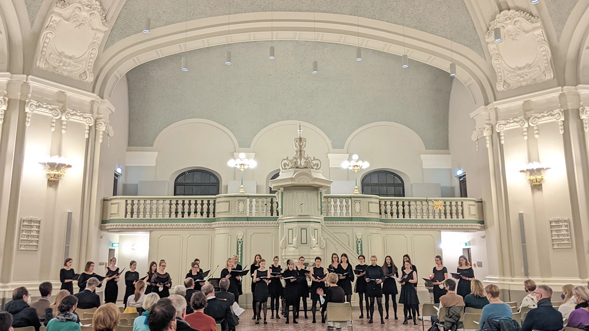 Vokalconsort des Berliner Mädchenchores in der Französischen Friedrichstadtkirche