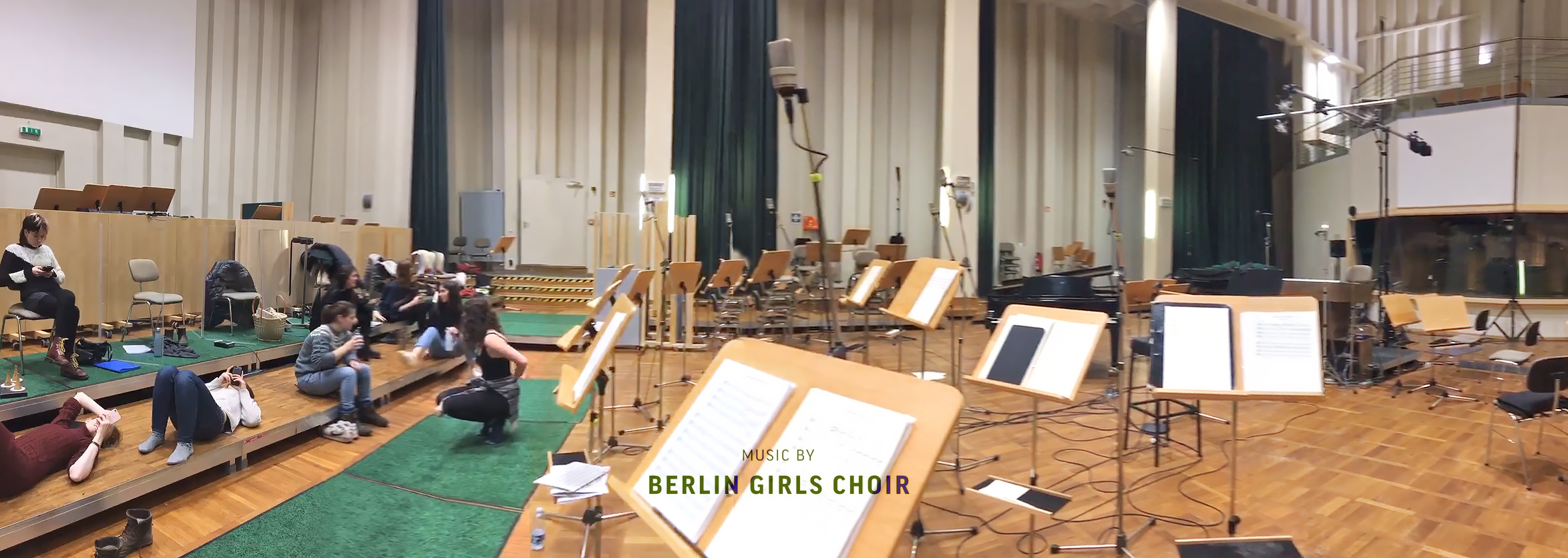 Studio Babelsberg: Tonaufnahme für „GIRL GANG“